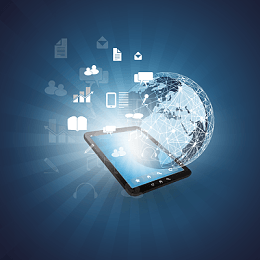 多彩渐变线体背景