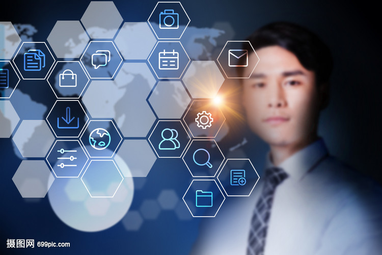 科技信息蜂窝图 数据可视化的新维度